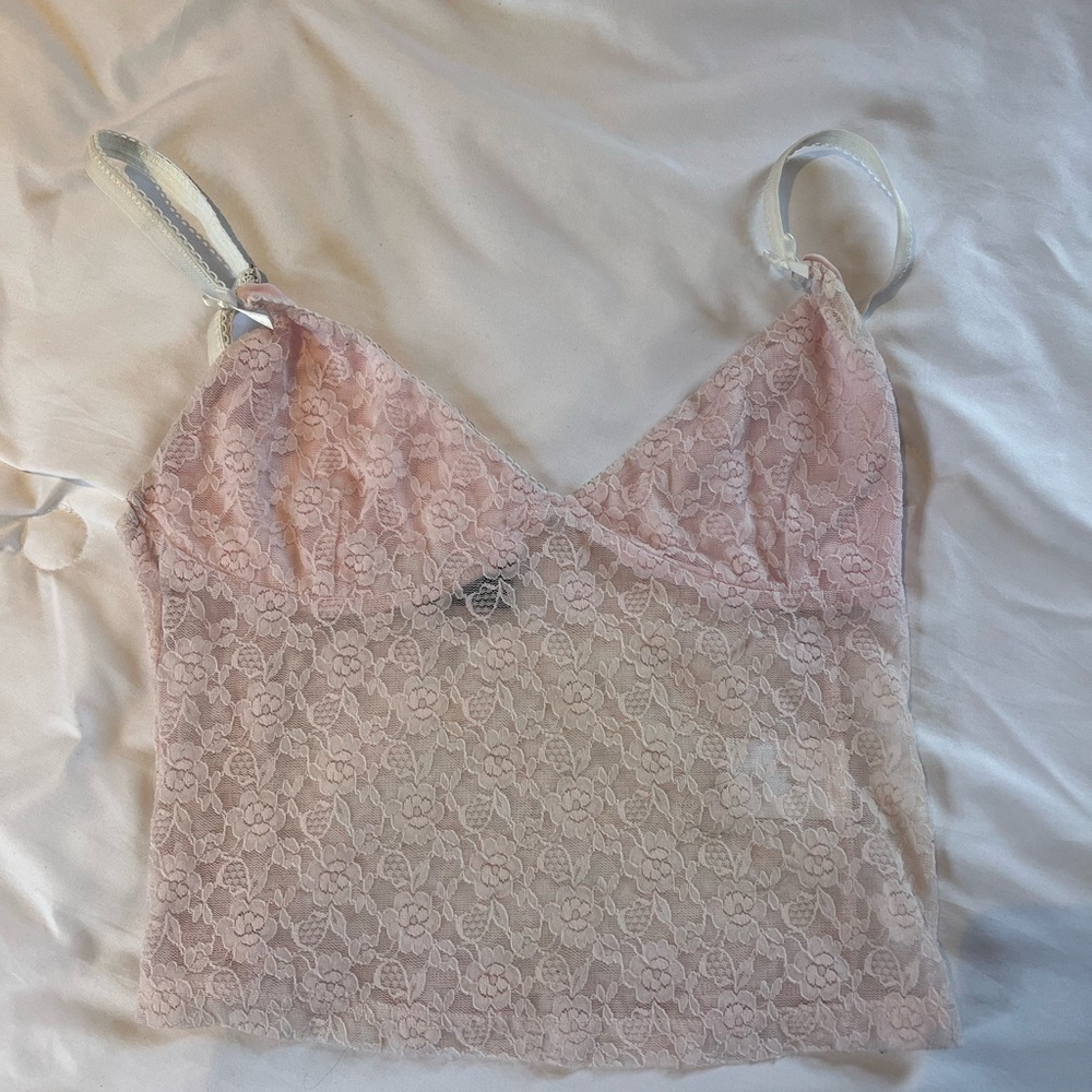 WHITE FOX BUNDLE TANK TOP LACE